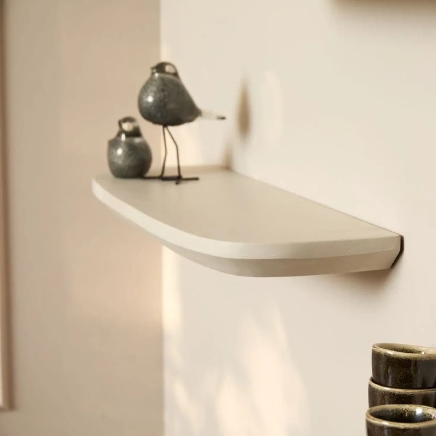 Wandplank Gavin Zand 60 cm Set van 3