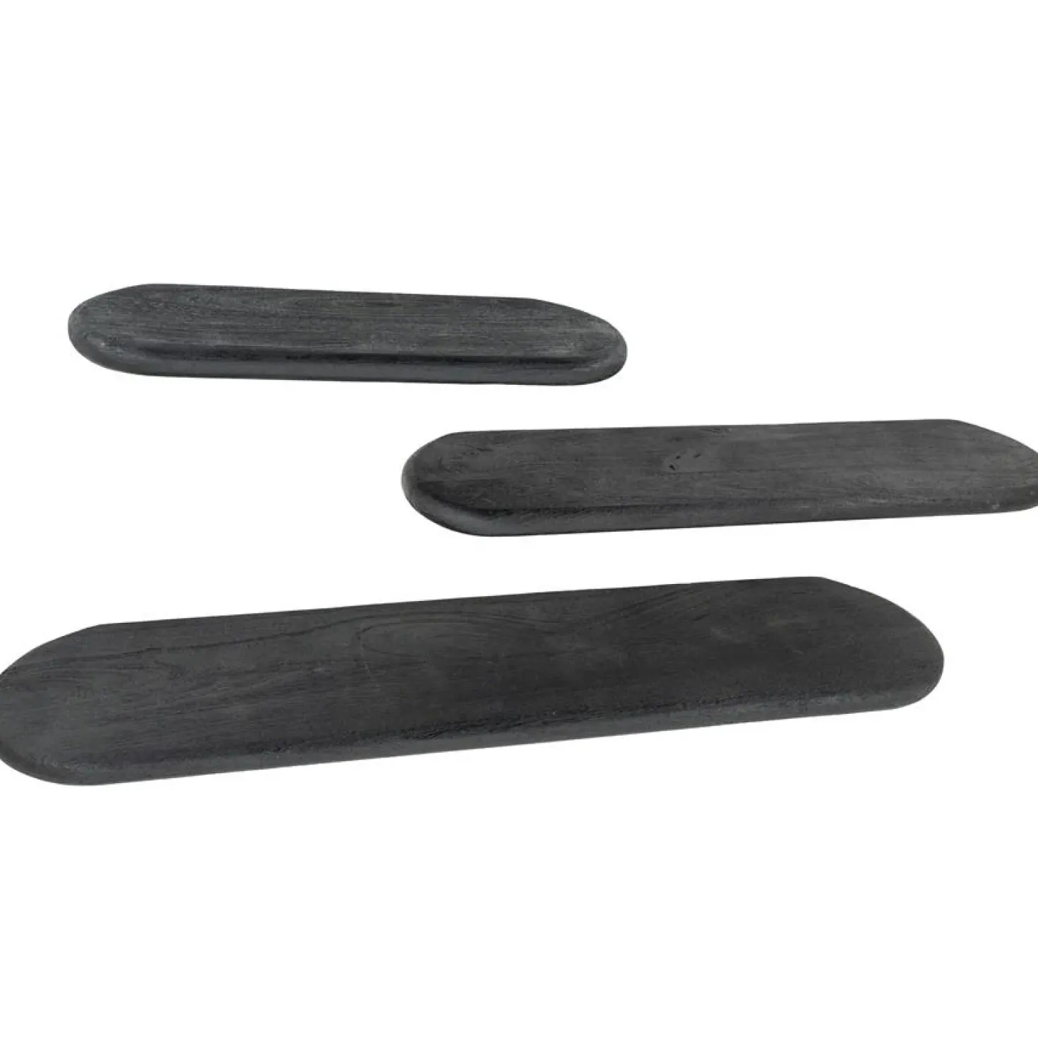 Wandplank hout Tre Zwart 49cm