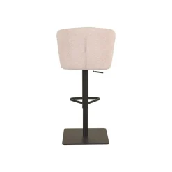 Wave Barkruk verstelbaar Boucle creme