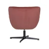 Wibo Draaifauteuil velvet Bruinrood