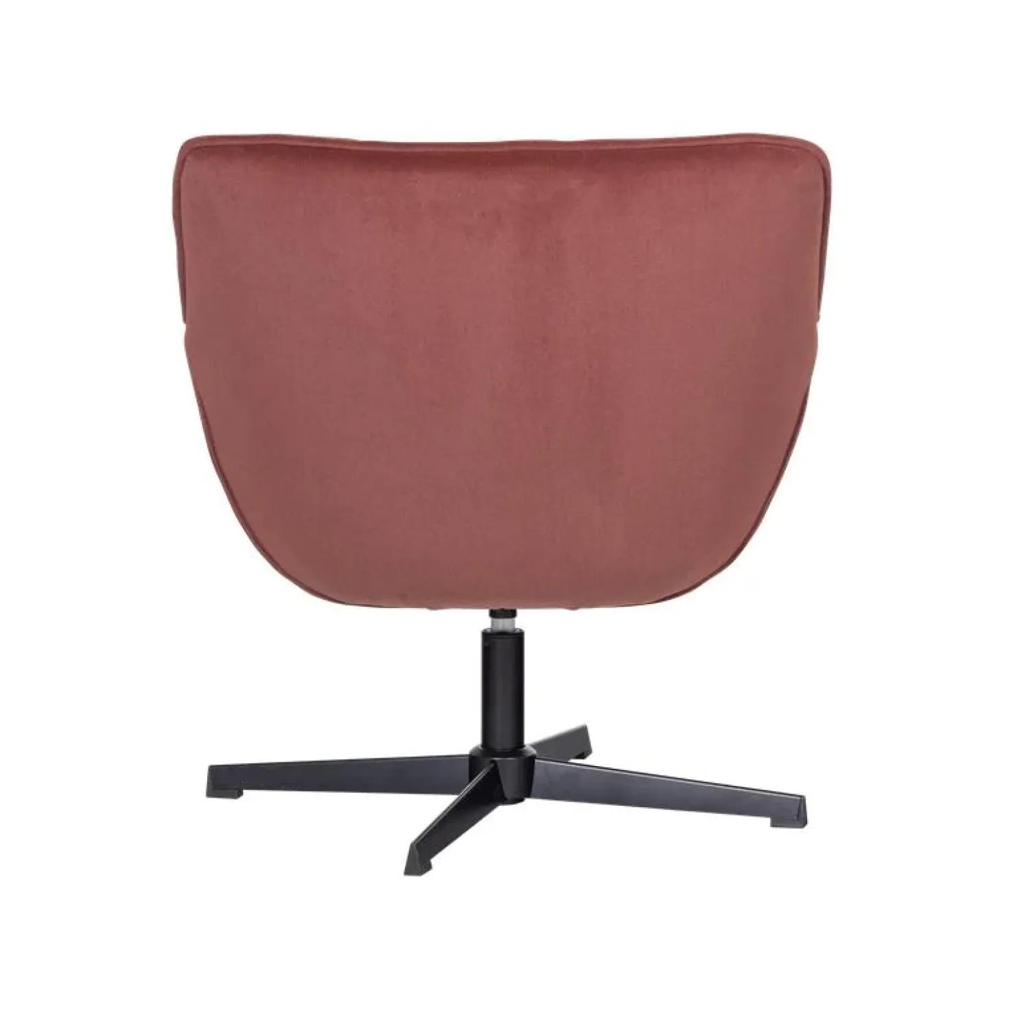 Wibo Draaifauteuil velvet Bruinrood