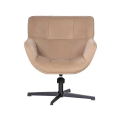 Wibo Draaifauteuil velvet Zand