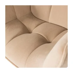 Wibo Draaifauteuil velvet Zand