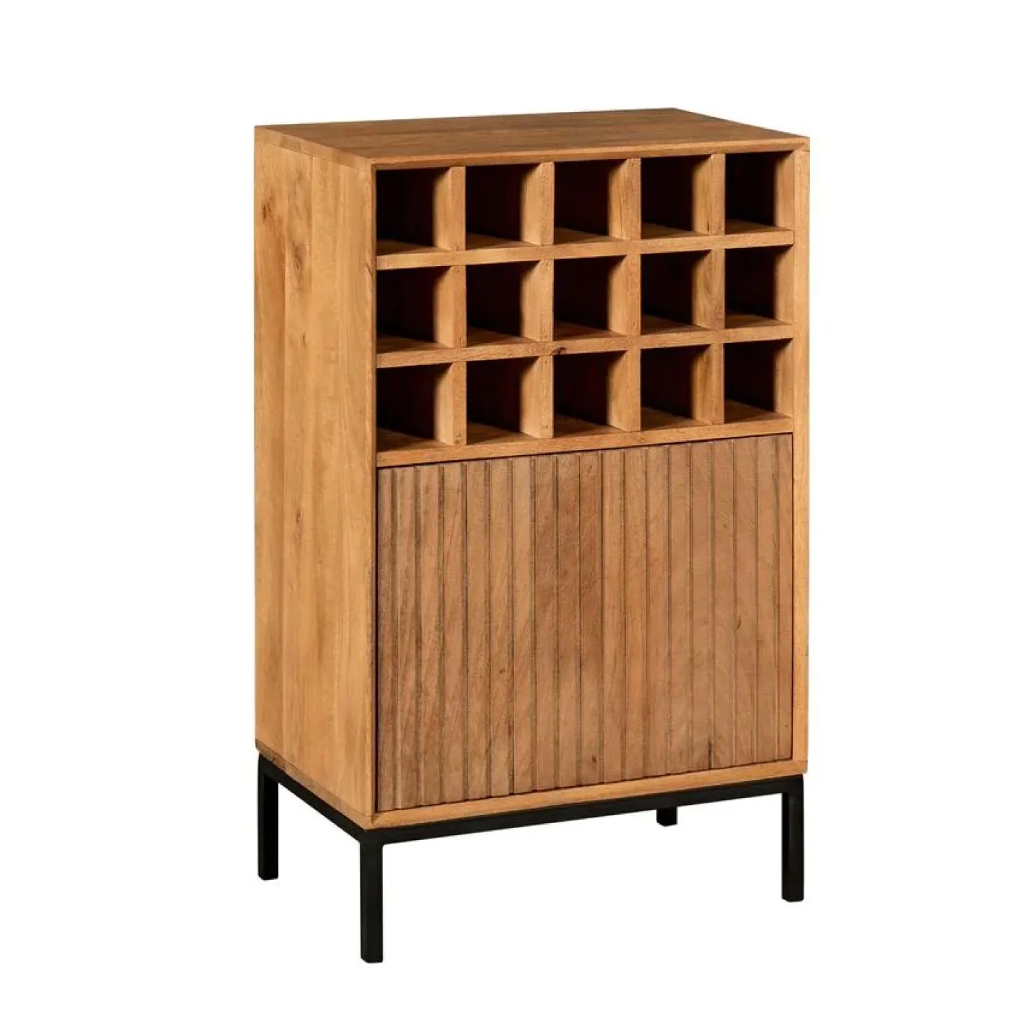Wijnkast Martin Naturel 55cm
