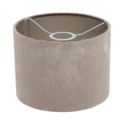 Wilco 2-lichts Wandlamp Zwart met Zilver Velvet kap