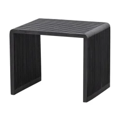 Willa Bijzettafel Set van 2 Teak Zwart