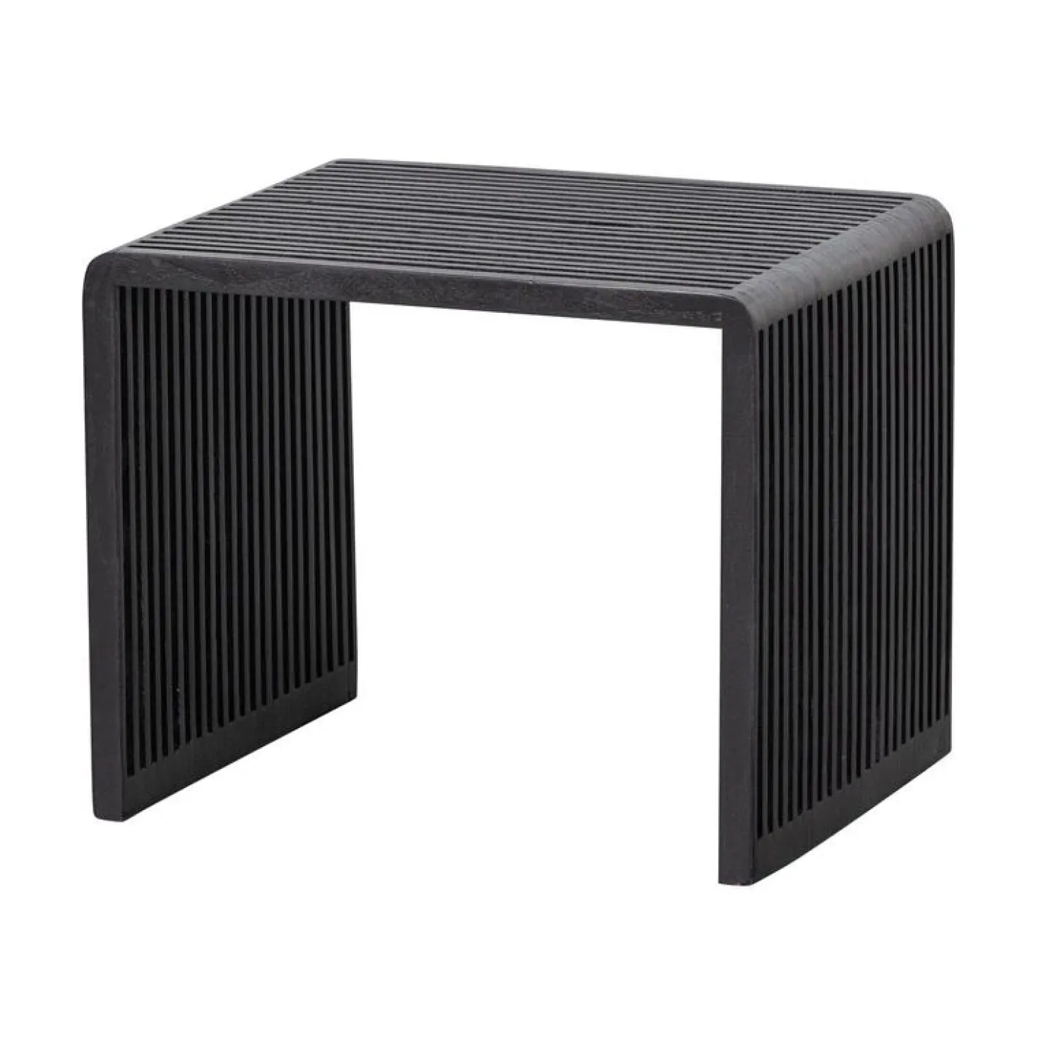 Willa Bijzettafel Set van 2 Teak Zwart
