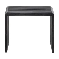 Willa Bijzettafel Set van 2 Teak Zwart