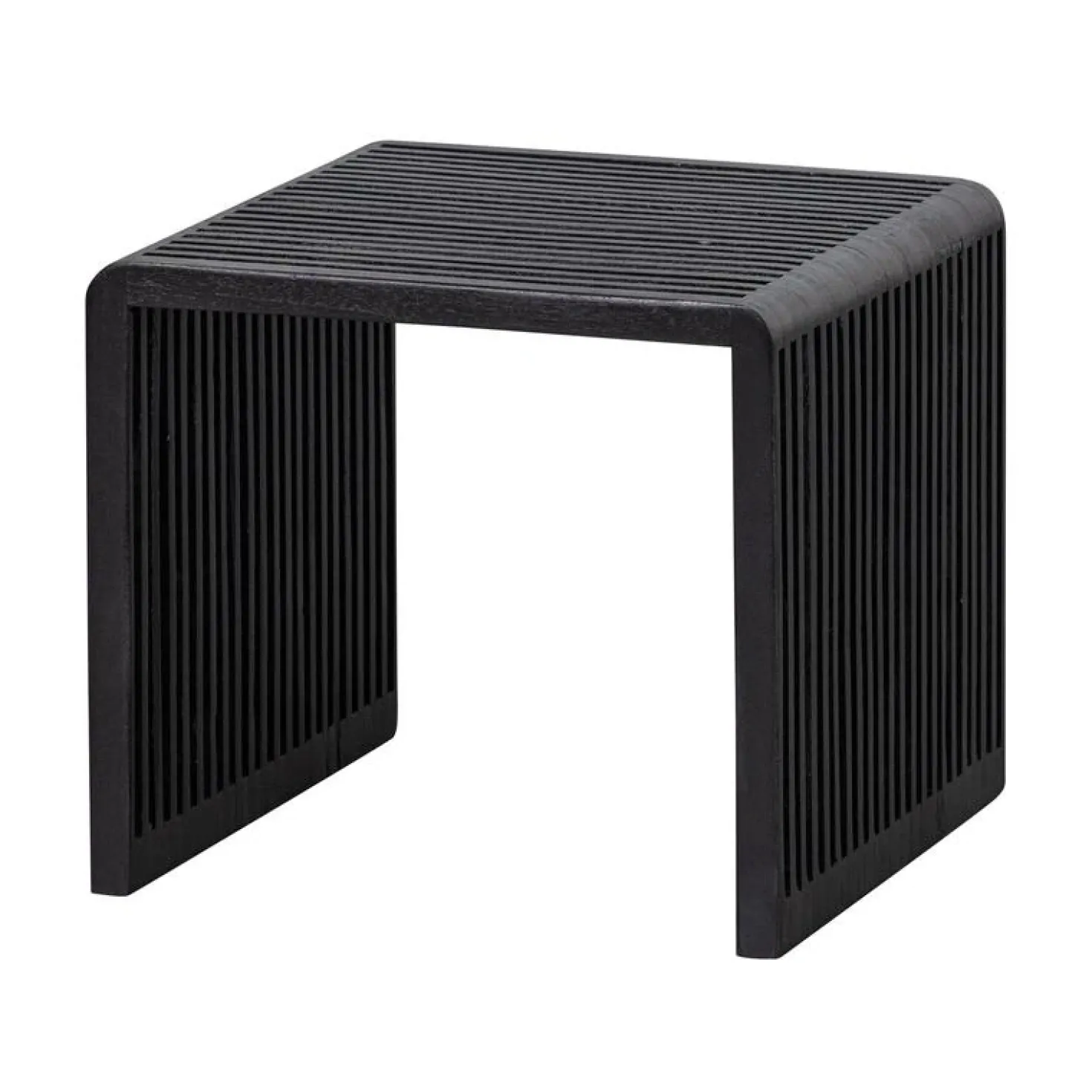Willa Bijzettafel Set van 2 Teak Zwart