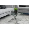 Willow Salontafel rond Glas 82cm