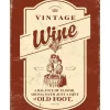 Wine Vintage - metalen bord