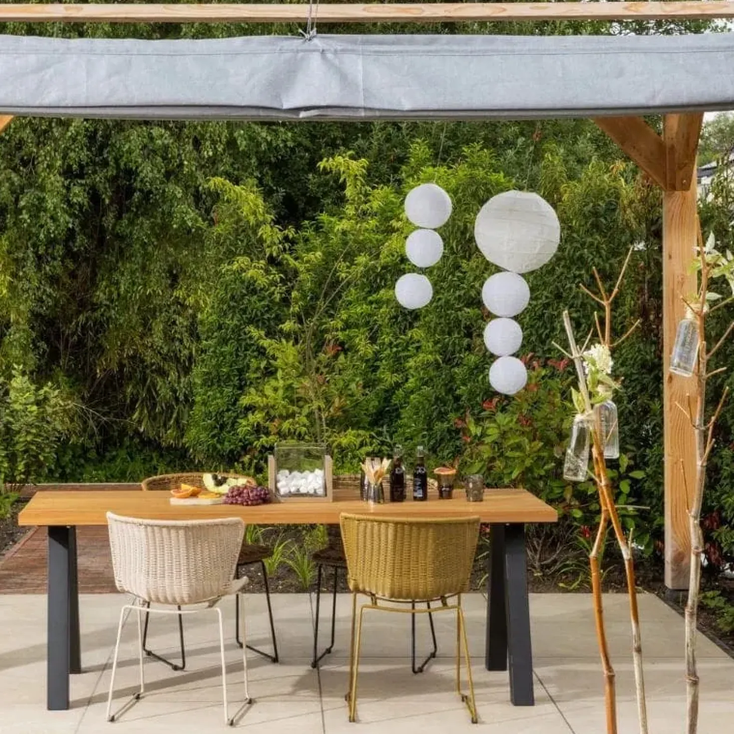 Wings Tuinstoel Zand Set van 2