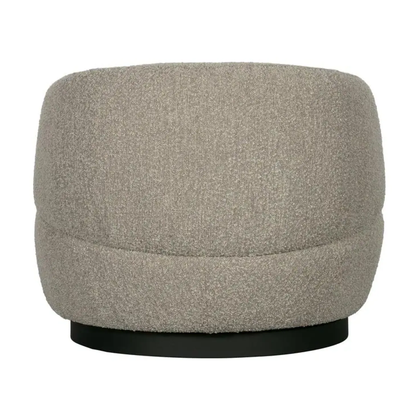 Woolly Draaifauteuil Boucle Naturel Melange
