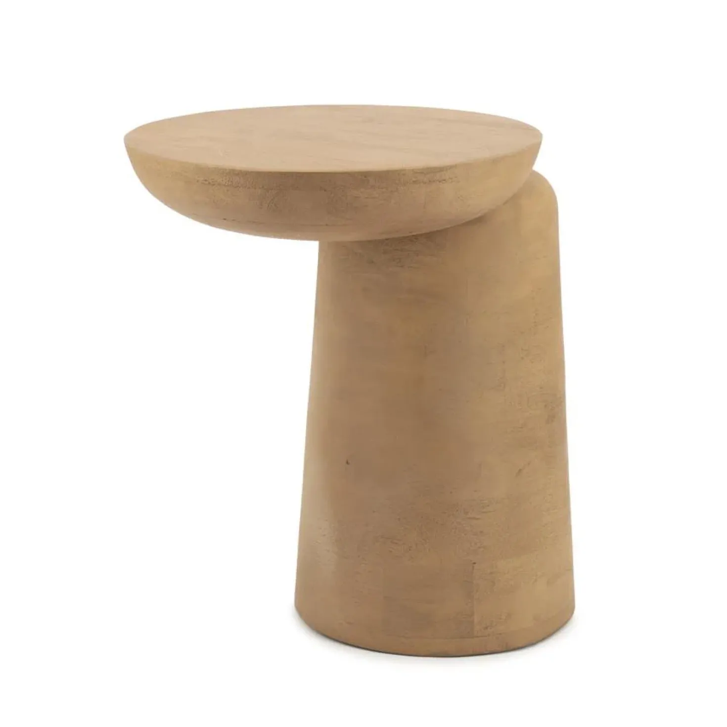 Woomble Bijzettafel mangohout Naturel 40cm