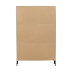 Xam Vitrinekast Grenen Wolkengrijs 100cm