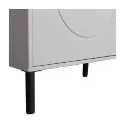 Xina Kledingkast Grenen Wolkengrijs 110cm