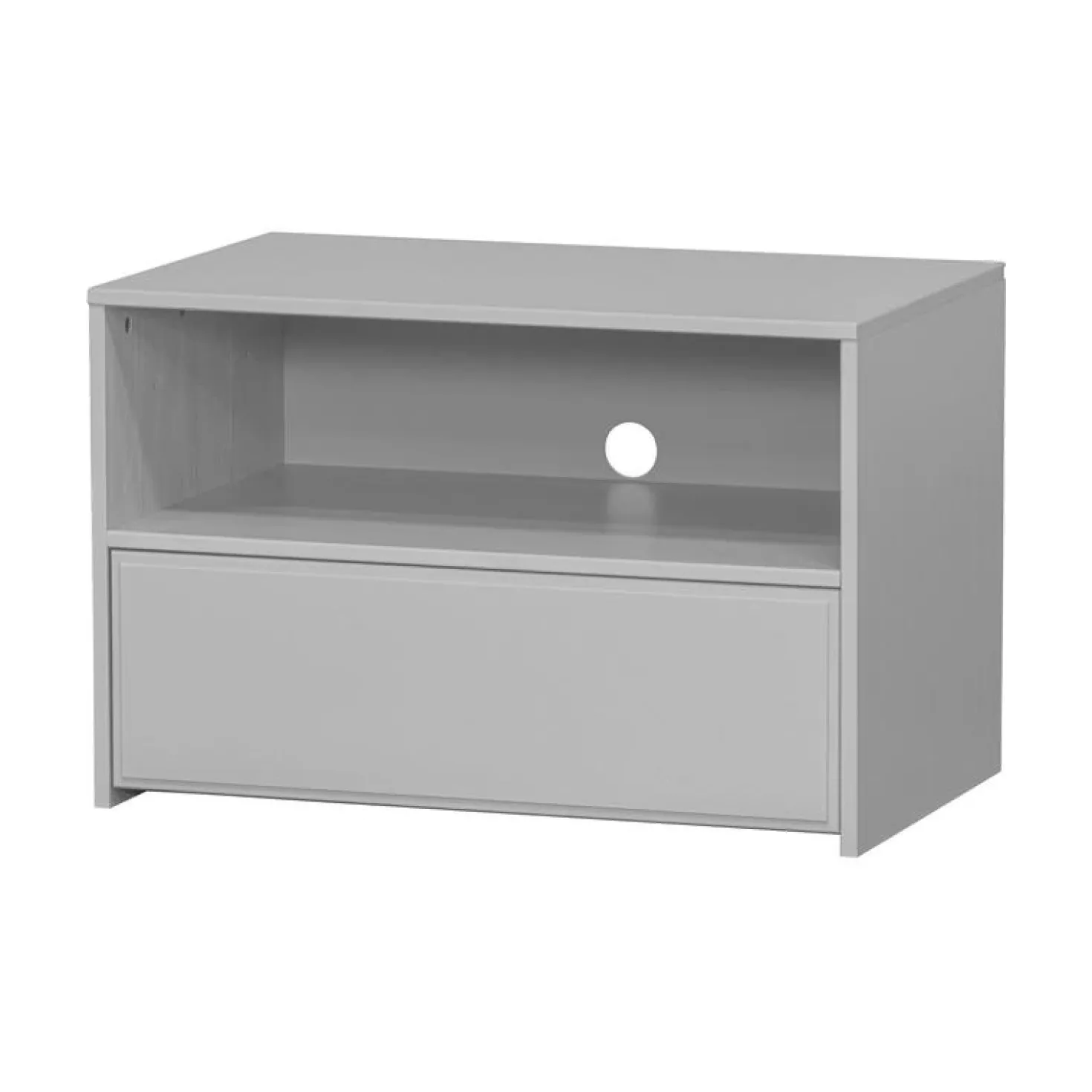 Yissa Tv meubel Grenen Wolkengrijs 70cm