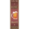 You are at Home - metalen bord