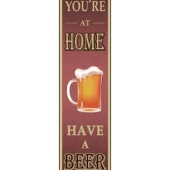 You are at Home - metalen bord