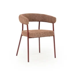 Yovi Eetkamerstoel rood