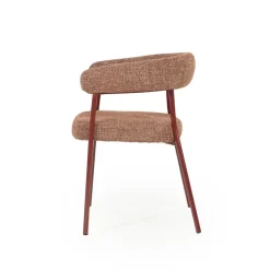 Yovi Eetkamerstoel rood