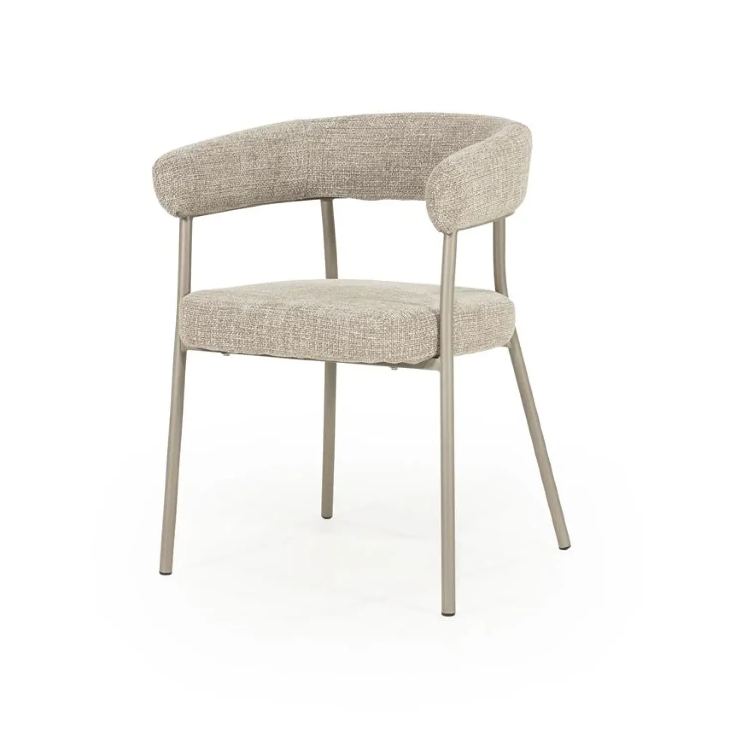Yovi Eetkamerstoel taupe