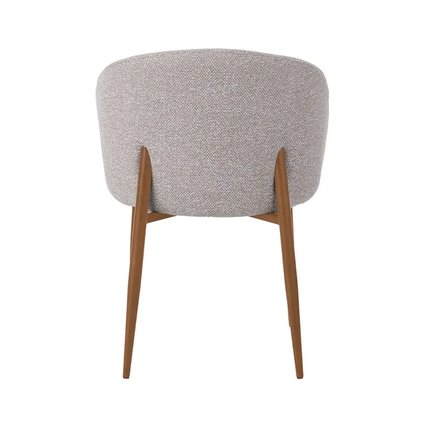 Yuki Eetkamerstoel Naturel met houtlook poot