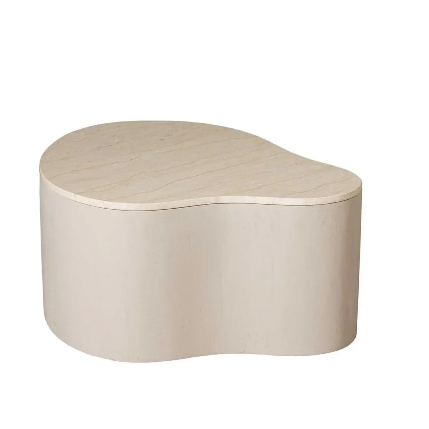Yuko Salontafel marmer Zand 77cm