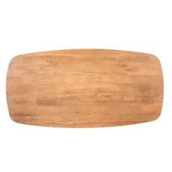 Yuna Eettafel Deens ovaal naturel 200 cm
