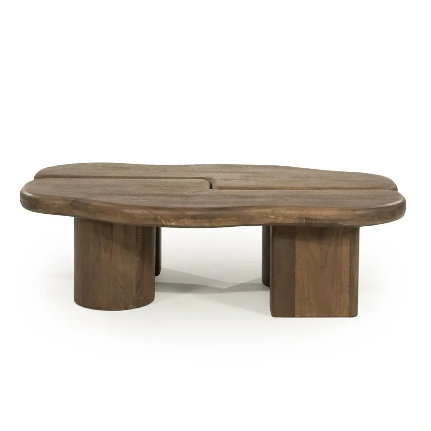 Yuo Salontafel mangohout Bruin 100cm