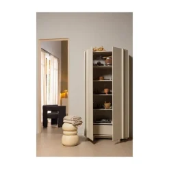 Yvo Bijzettafel Betonlook Naturel 37cm