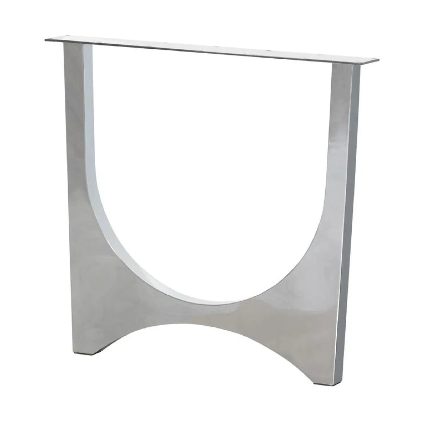 Zaandam Design Poot Metaal Chroom 1 stuk