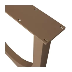 Zaandam Design Poot Metaal Donkerzand 1 stuk