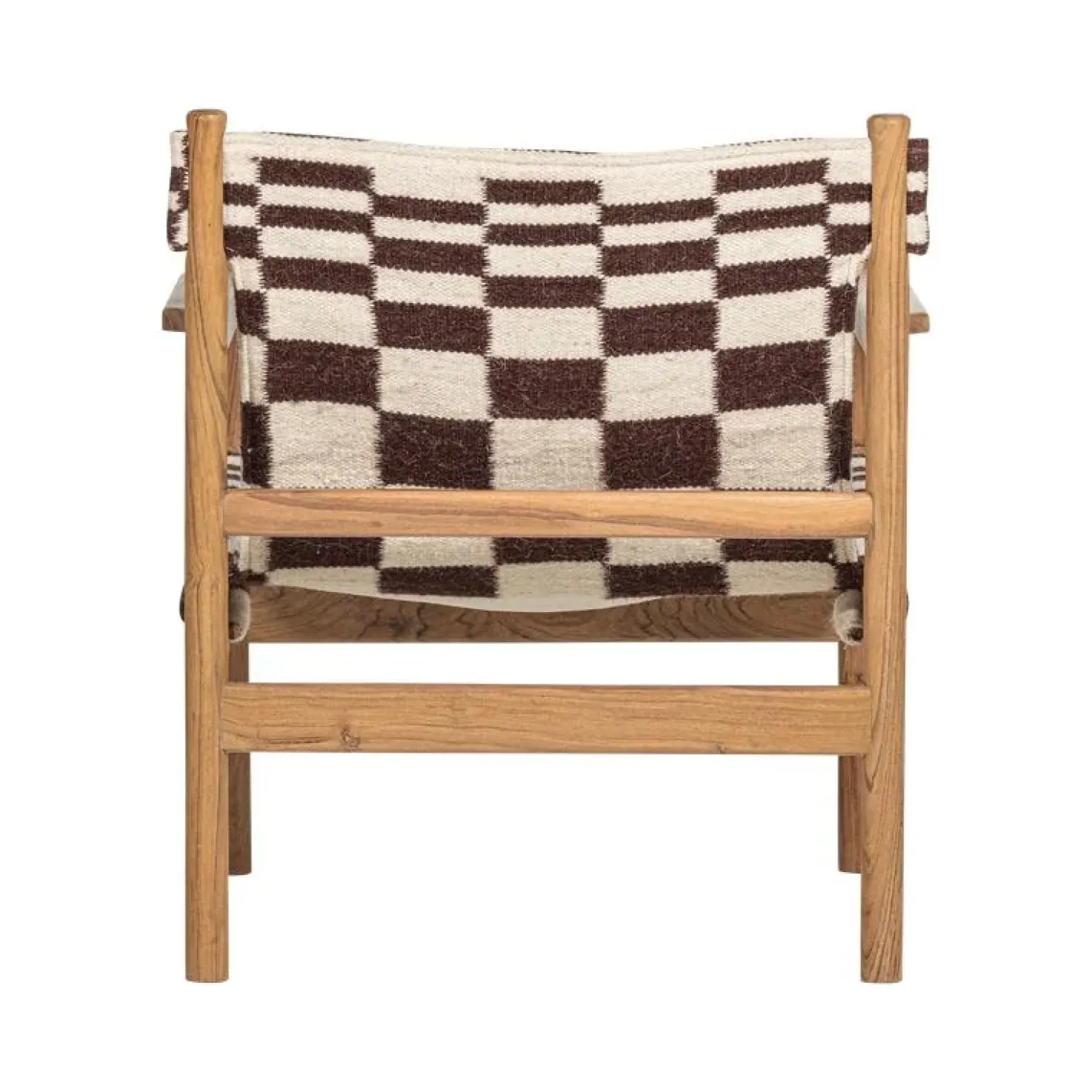 Zano Fauteuil Hout met patroon
