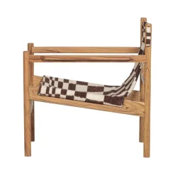 Zano Fauteuil Hout met patroon