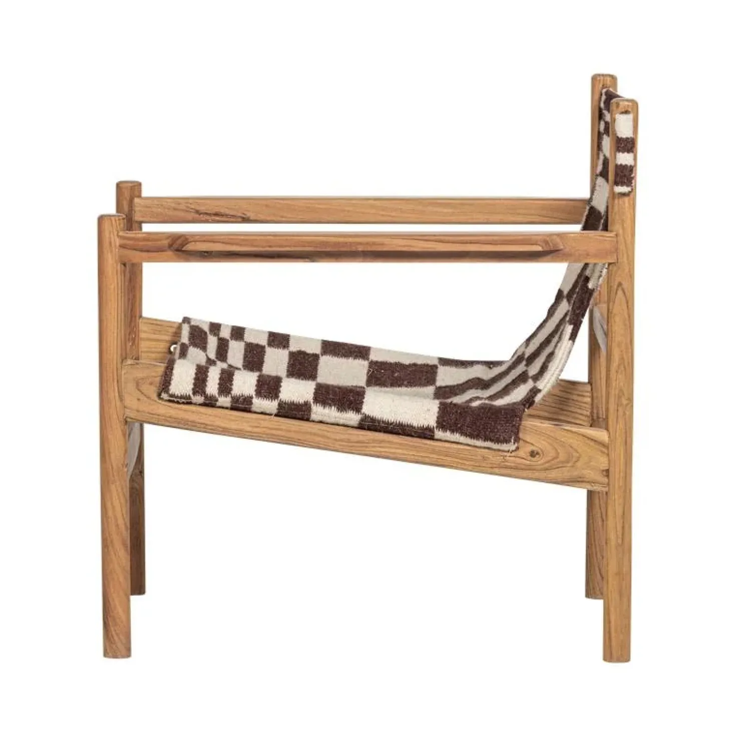 Zano Fauteuil Hout met patroon