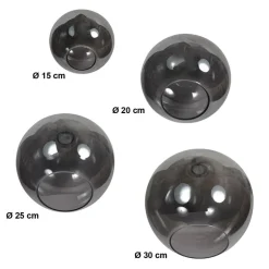 Zavi 5-lichts Getrapte Hanglamp Smoke Bol