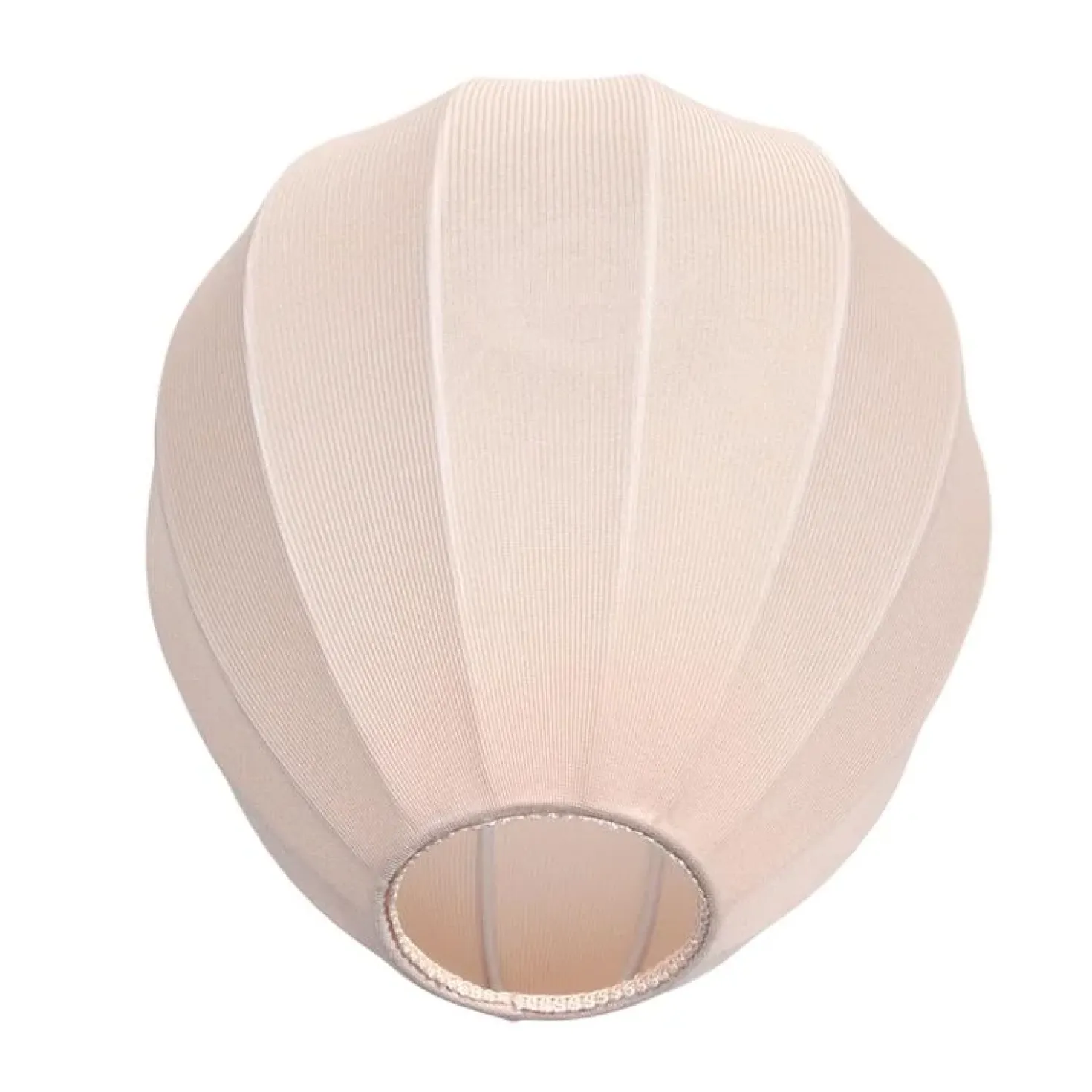 Zavi 5-lichts Hanglamp Crème Stof