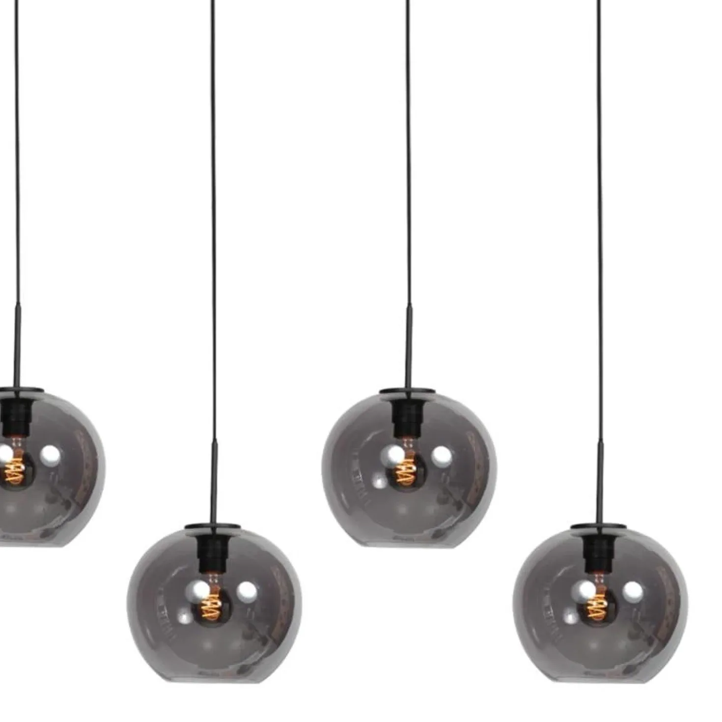 Zavi 5-lichts Hanglamp Smoke Bol