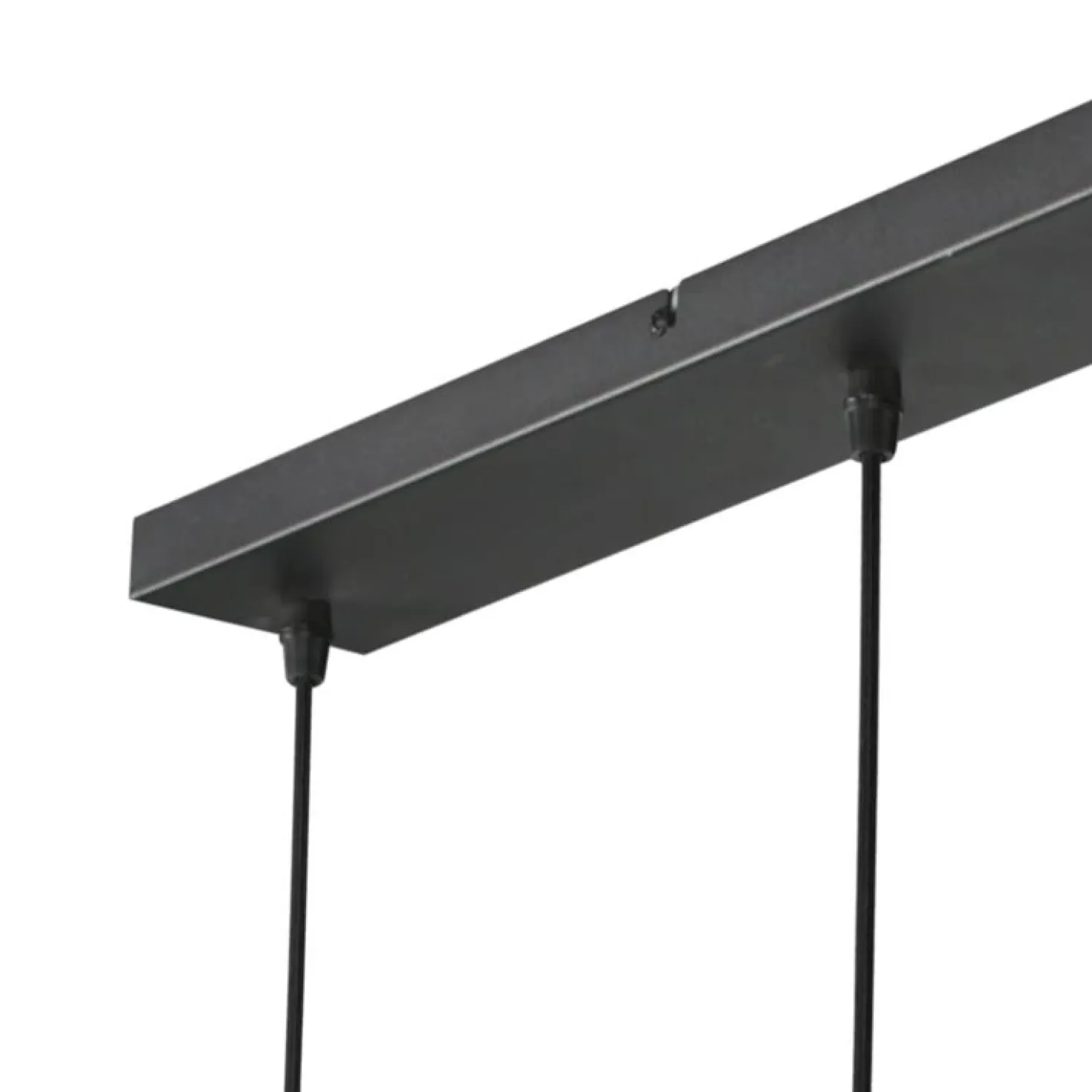 Zavi 5-lichts Hanglamp XL Smoke Langwerpig