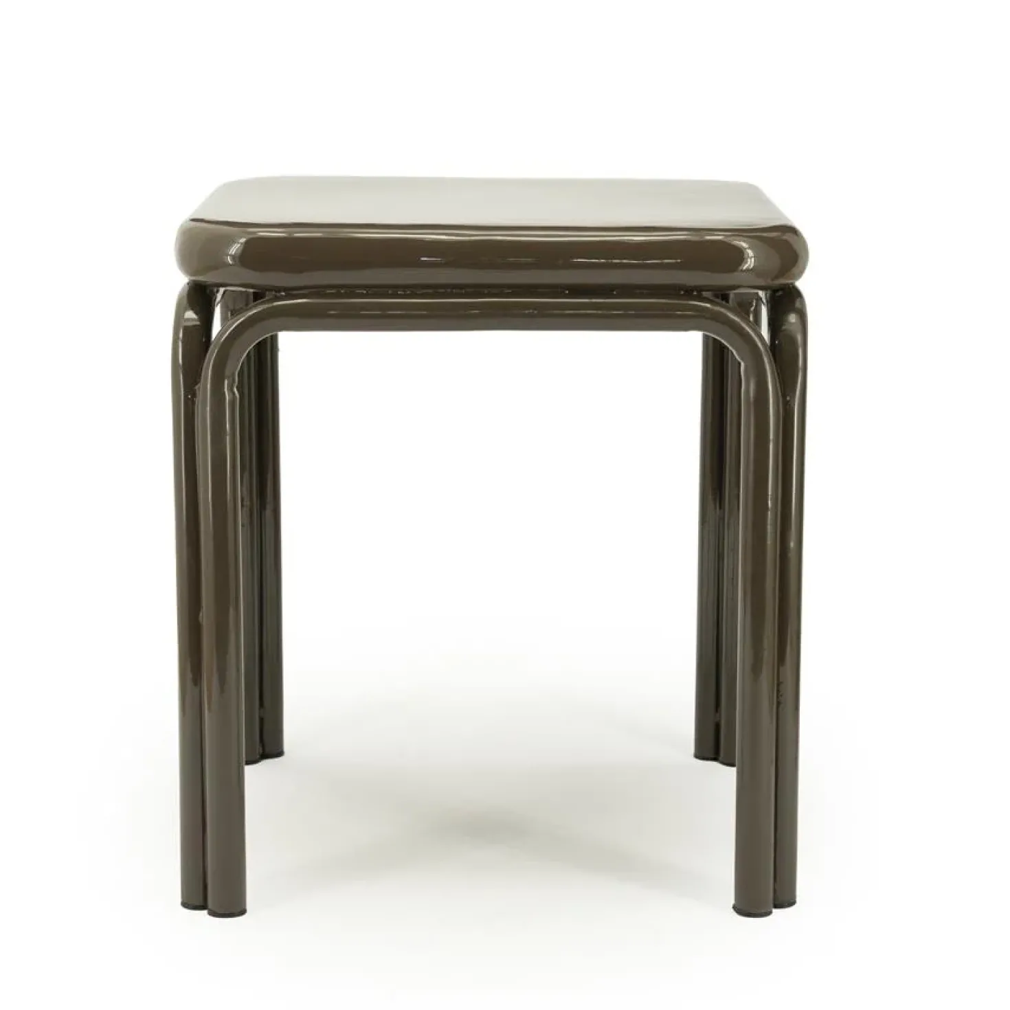 Zilo Bijzettafel Donkerbruin 43cm