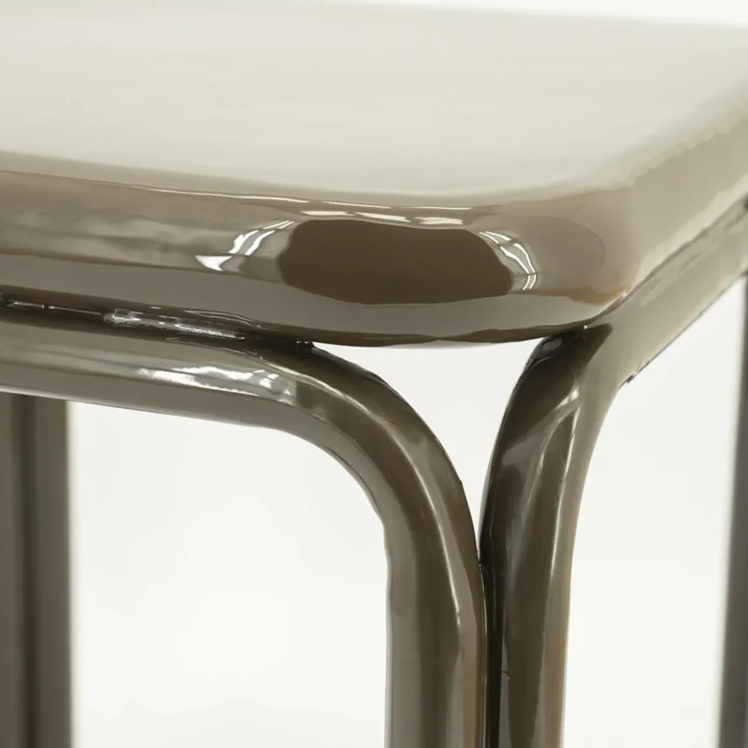 Zilo Bijzettafel Donkerbruin 43cm