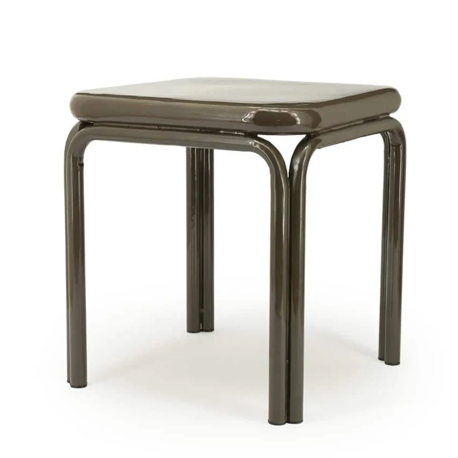 Zilo Bijzettafel Donkerbruin 43cm
