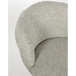 Zion eetkamerfauteuil draaipoot Creme