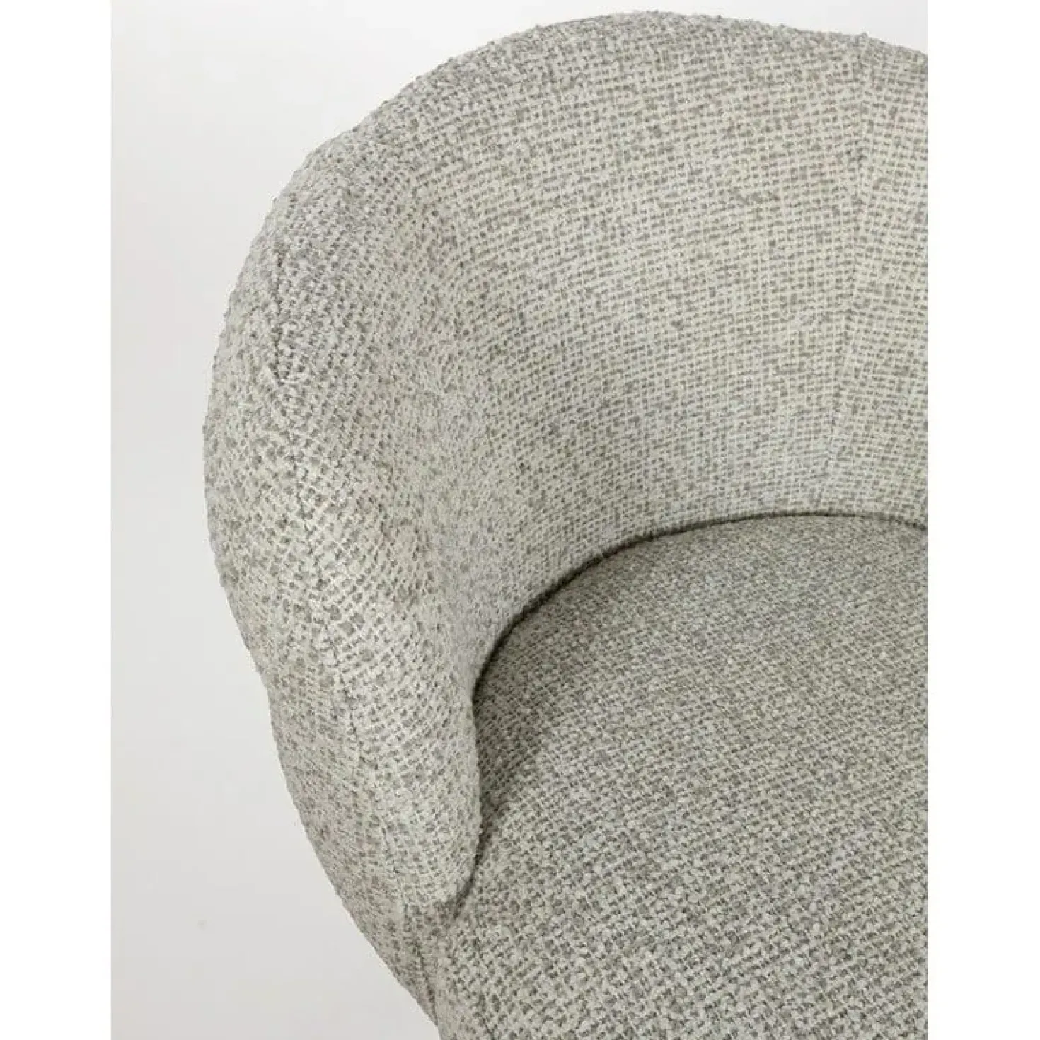 Zion eetkamerfauteuil draaipoot Creme