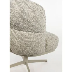 Zion eetkamerfauteuil draaipoot Creme