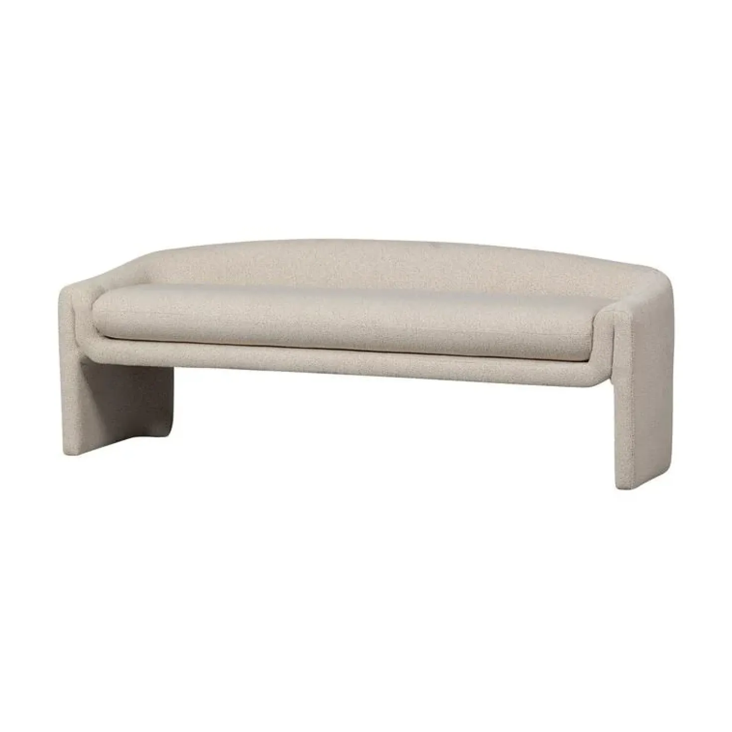 Zone Bankje Beige 160cm