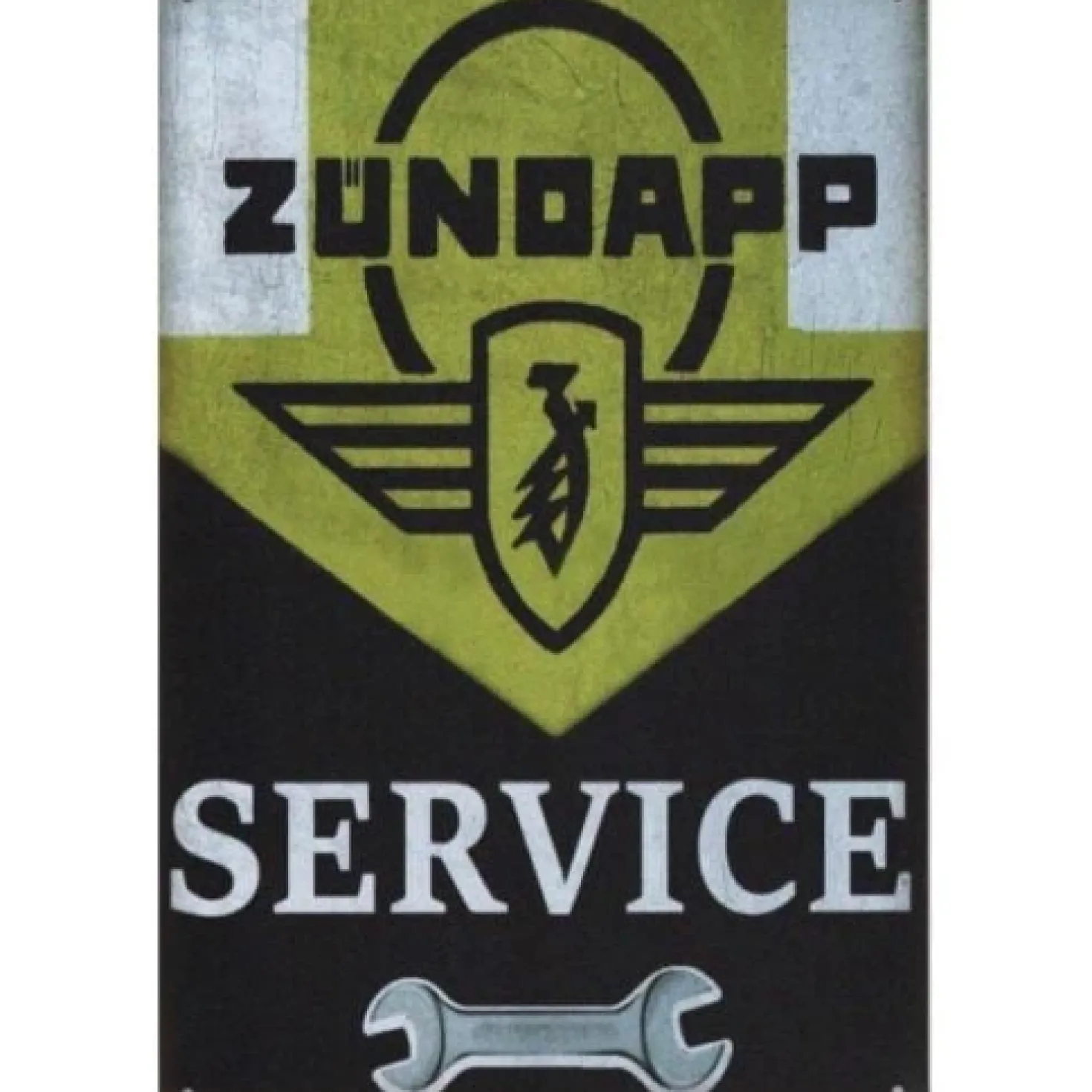 Zundapp Service Tang - metalen bord