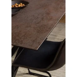 Zuvio Eettafel Bruin Keramiek 160cm