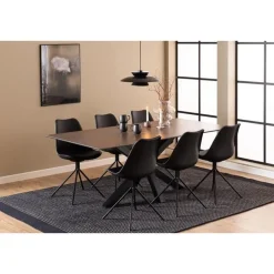 Zuvio Eettafel Bruin Keramiek 200cm